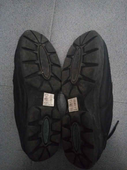 Photo of free Size 10 black leather shoes (Bromley BR2) #2