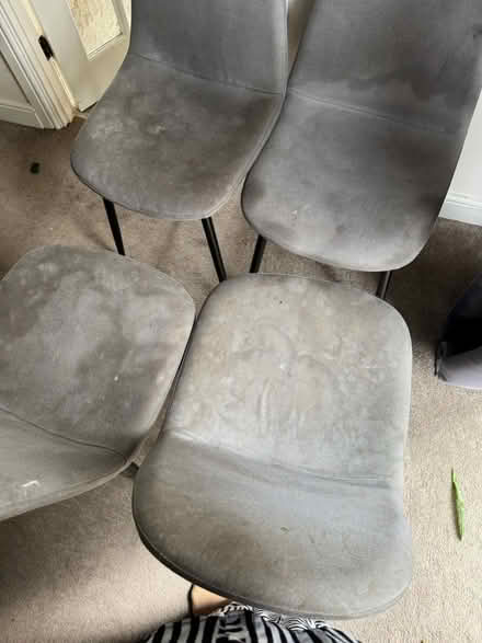 Photo of free 4 dining chairs and table (Totley, Sheffield S17) #2