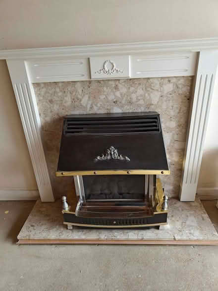 Photo of free Gas fire place with wooden surround (Woking GU22) #2