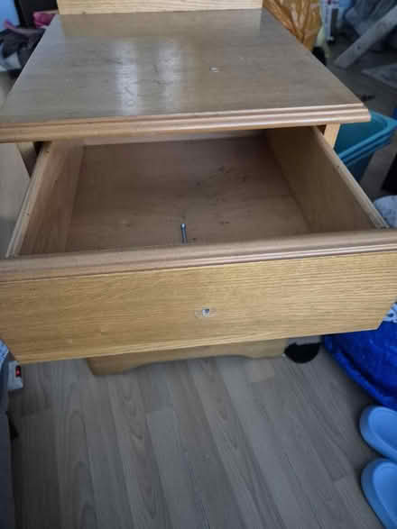 Photo of free Soild wood cabinet (SE18) #2