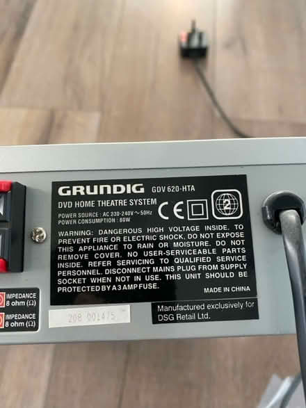 Photo of free Grundig DVD / amp? (Purley CR8) #4