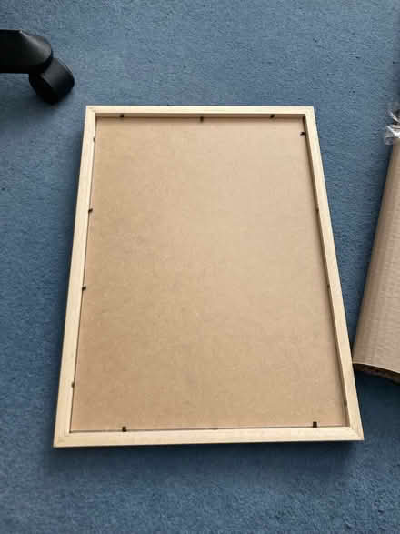 Photo of free A3 picture frame blue lime wash (Bilton CV22) #4