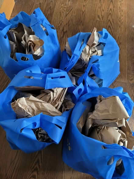 Photo of free Packing Paper - 5 bags full (Erin Mills) #1