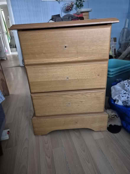 Photo of free Soild wood cabinet (SE18) #1