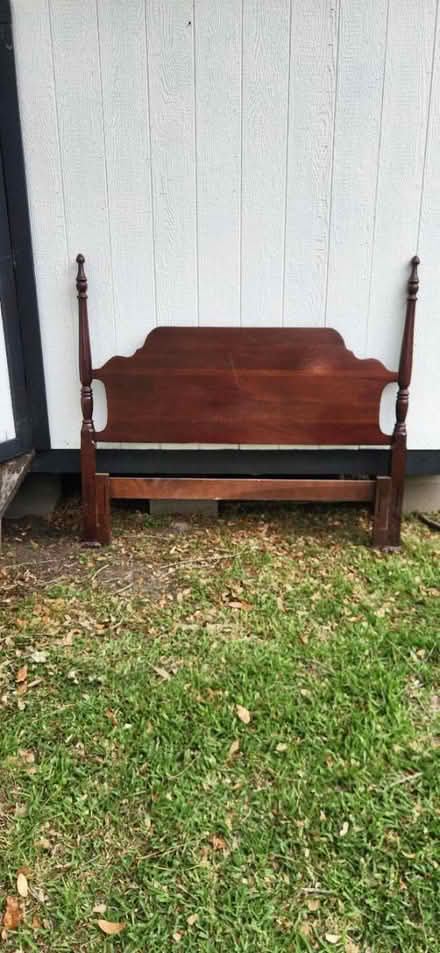 Photo of free Queen Solid Wood Headboard (14 Whitier Friendswood, RX) #1