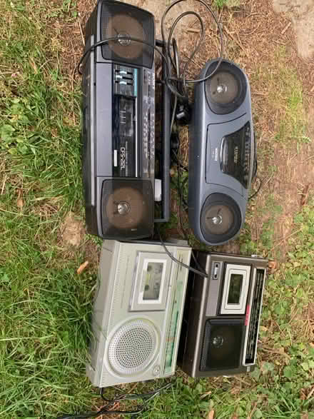 Photo of free 4 boomboxes (AL2 / SG6) #1