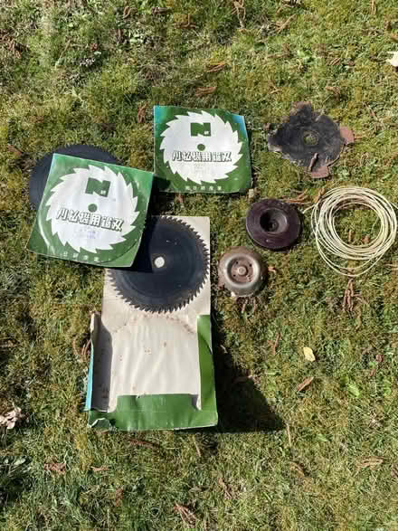 Photo of free Strimmer(?) blades (Tunbridge Wells S. TN2) #1