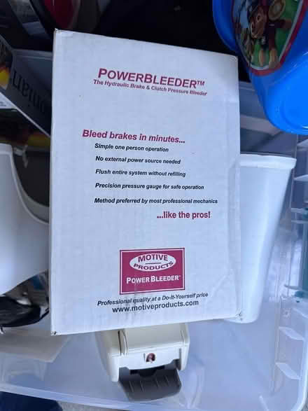 Photo of free Break bleeding device (Del Prado neighborhood 94566) #1