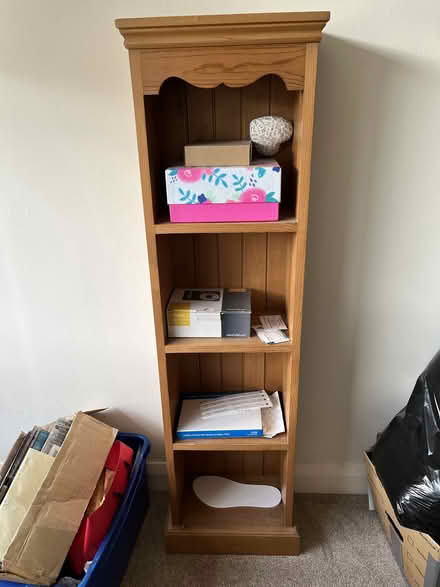 Photo of free Small bookcase/CD rack. (Bowerham LA1) #1