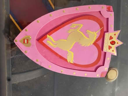 Photo of free Pink lego foam shield (Clapham MK41) #1