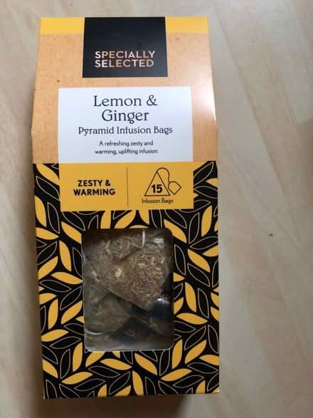 Photo of free Lemon and ginger tea bags (Kempston MK42) #1