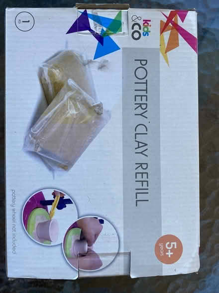 Photo of free Kids pottery wheel and clay (Rockdale) #3