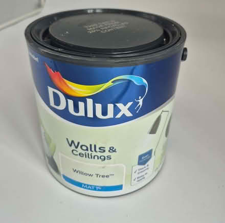 Photo of free 2.5ltr Unopened Dulux Matt Willow Tree Emulsion (CT7) #1
