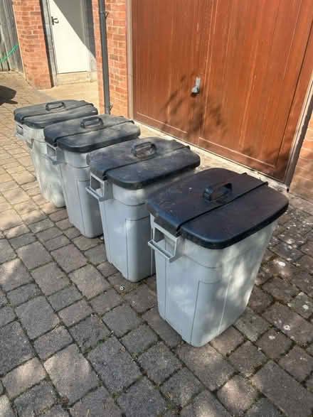 Photo of free 4 x dustbins (Ombersley, Worcestershire) #2
