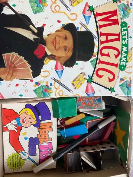 Photo of free Let’s Make Magic book & assorted tricks (Southdown AL5) #1