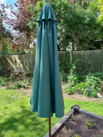 Photo of free Green garden umbrella (NW2) #2