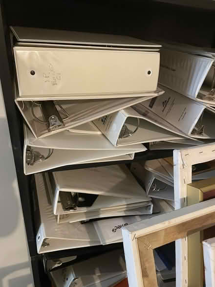 Photo of free 3 ring binders (centerville) #1
