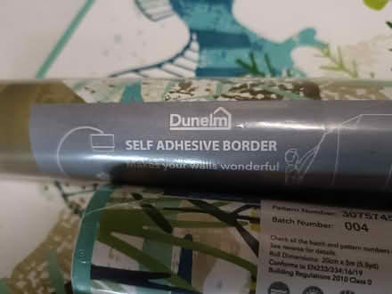 Photo of free 3 self adhesive border rolls (Shirley CR0) #3