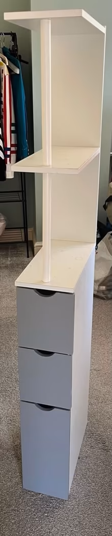 Photo of free Tall narrow bathroom cabinet (Bramley LS13) #1