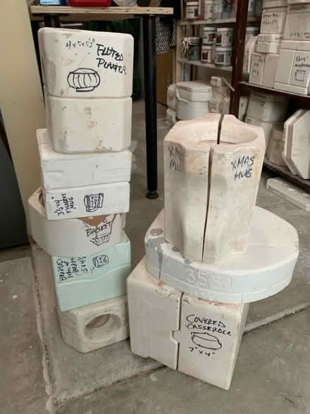 Photo of free 8 molds for slip casting (Elmhurst (Rt 83 & St. Charles)) #1