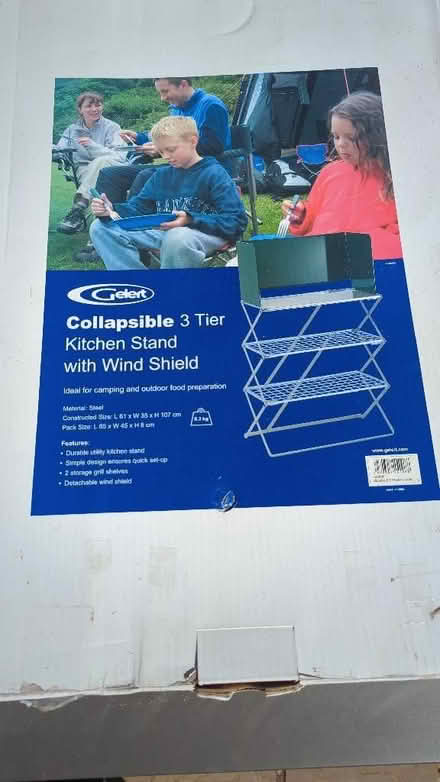 Photo of free Camping kitchen stand and shelves (Cheadle Hulme SK7) #1