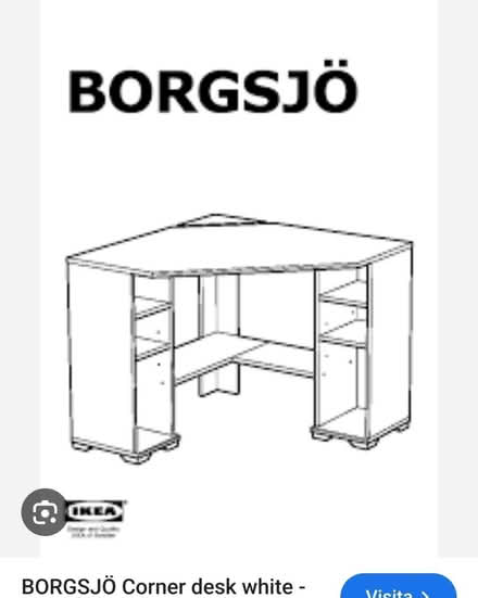 Photo of free Ikea corner desk (SW15 Putney Vale) #1