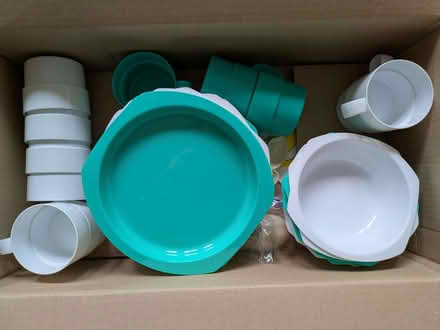 Photo of free Plastic picnic set (Skipton BD23) #1