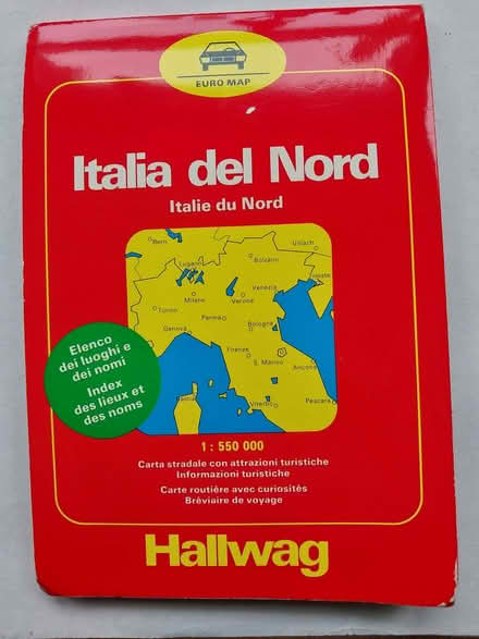 Photo of free Map of Northern Italy (Brixton SW2) #1