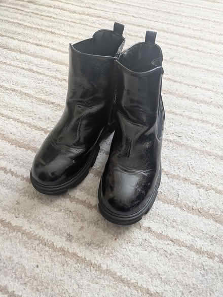 Photo of free Children's black patent boots (Bermondsey SE16) #1