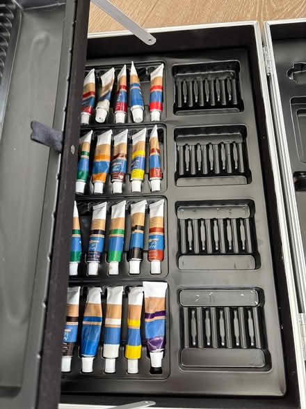 Photo of free Art case (some paint included) (Hoddesdon EN11) #2