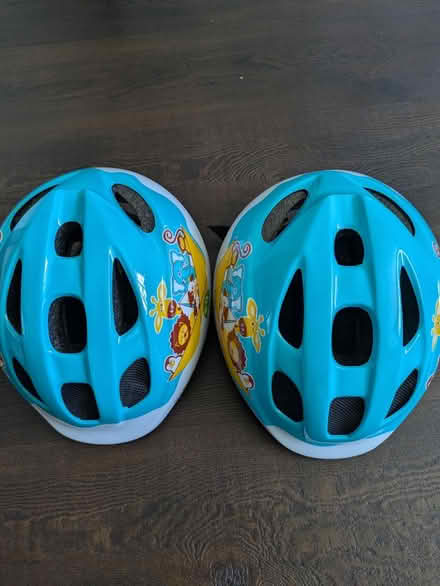 Photo of free 2 children's bike helmets (Crownhill MK8) #1