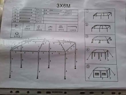 Photo of free Large Gazebo 3M x6M (Eastbourne BN21) #1
