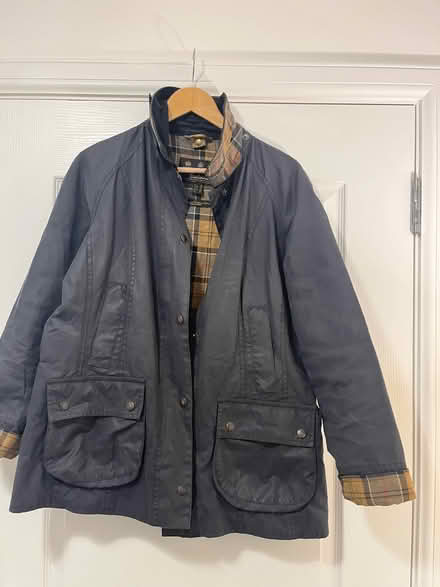 Photo of free Ladies Barbour wax jacket (Cambusbarron FK7) #3