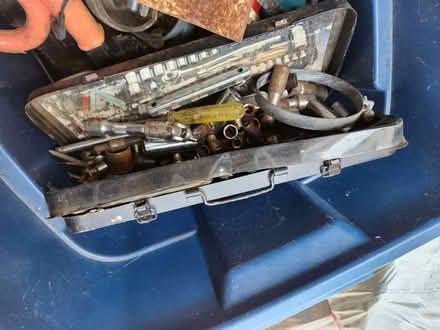 Photo of free Bin full of random tool (Alexandria, Va) #3