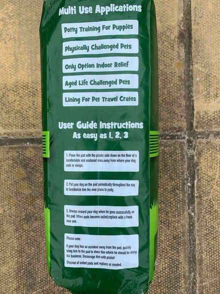 Photo of free Pet pads (Exeter EX4) #2
