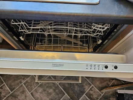 Photo of free Full-size integrated dishwasher (Frome) #3
