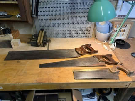 Photo of free 3 vintage carpenters saws (Tilehurst RG30) #1