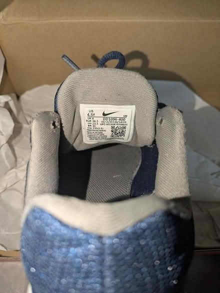Photo of free Children's Blue Nike trainers (Bermondsey SE16) #2