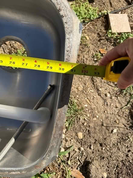 Photo of free Kitchen Sink and Kohler faucet (Plano near Custer and Parker) #3