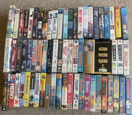 Photo of free 64 VHS Videos (Moorhead BD18) #1