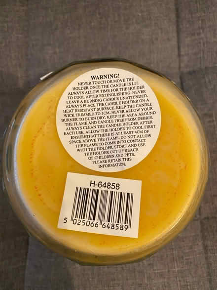 Photo of free Candle to repels bugs (Jennett's Park RG12) #3