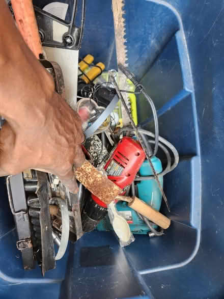 Photo of free Bin full of random tool (Alexandria, Va) #1