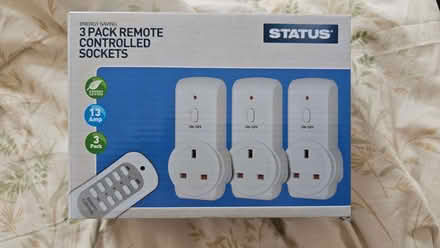 Photo of free 3 remote control sockets (Woodley RG5) #1