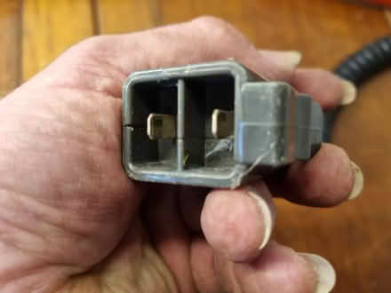 Photo of Two pin plug for Flymo Sabre HTC24 Cordless 24V Hedge Cutter (Silverdale LA5) #1