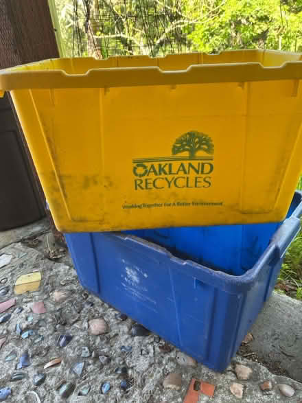 Photo of free Recycle bins (Orinda) #1