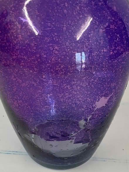 Photo of free Glass Vase Purple (Quernmore LA1) #2