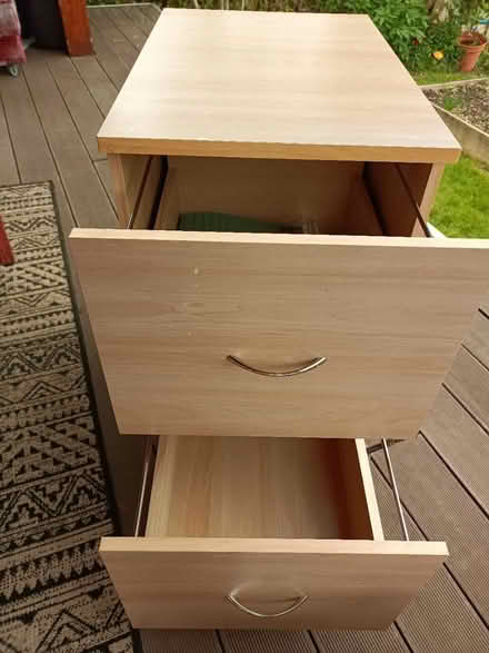 Photo of free IKEA filing cabinet - two drawers (Tadley RG26) #2