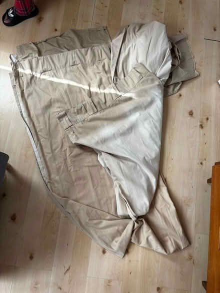 Photo of free Long brown curtains (pair) (NW6 Kilburn) #1