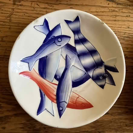 Photo of free "Red Herring" plates (Berkeley, near Claremont Hotel) #2