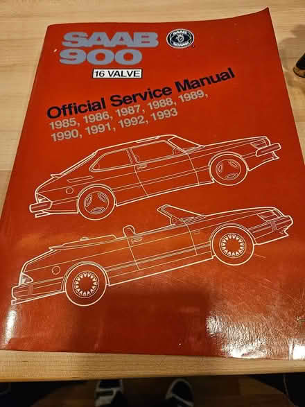Photo of free Saab 900 Service Manual (Groton NE Corner) #1